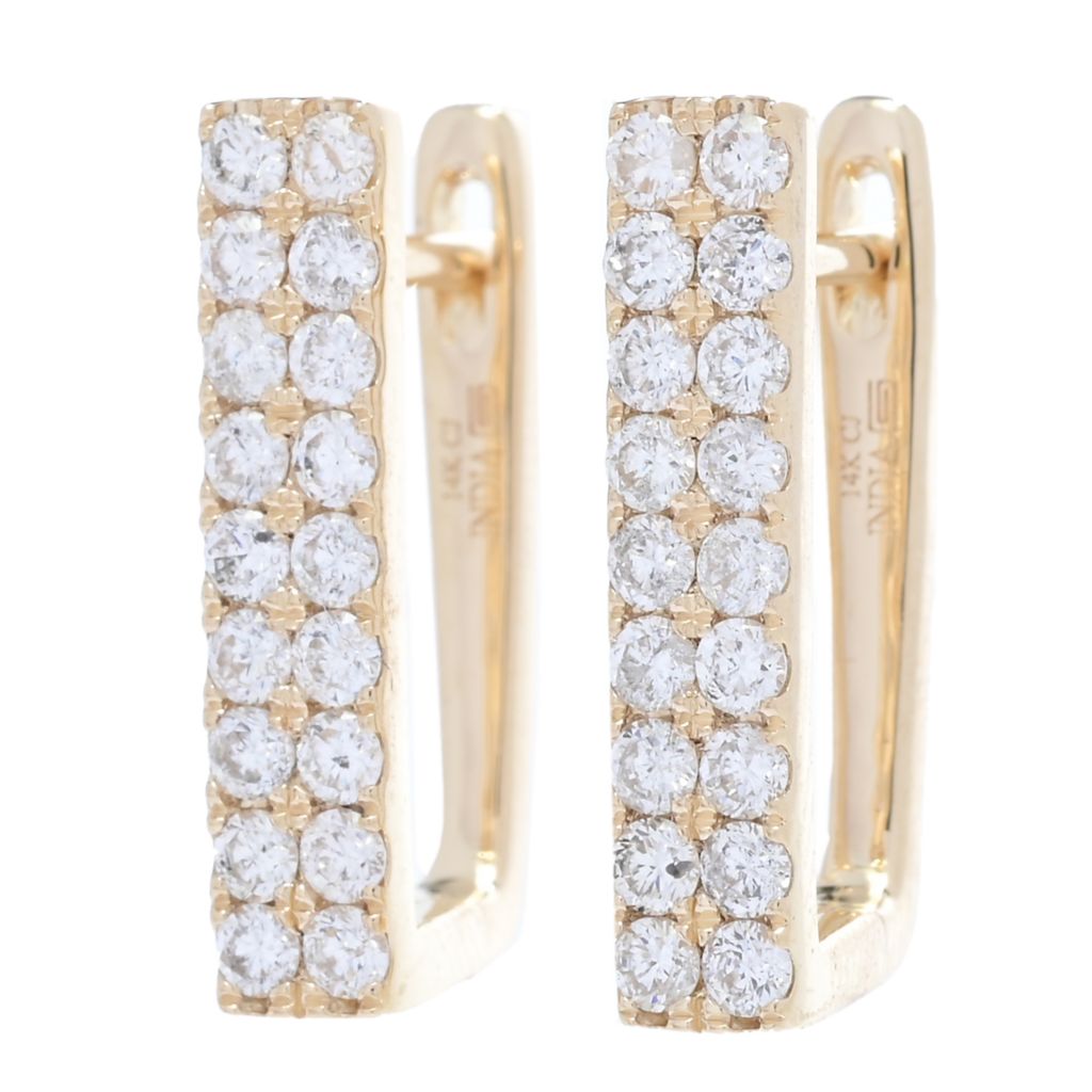 gems-of-distinction-14k-gold-0-82ctw-diamond-angle-hoop-earrings