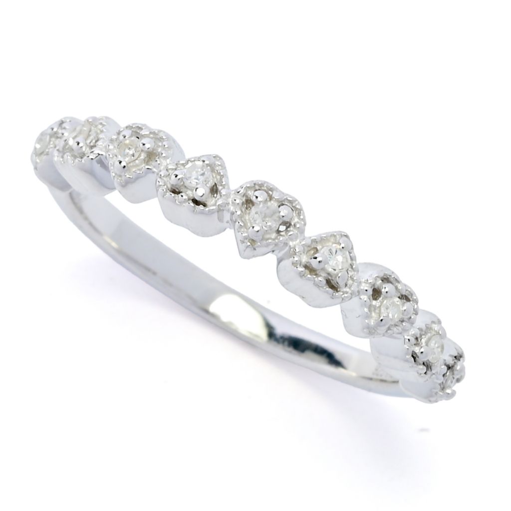 diamond-treasures-sterling-silver-0-09ctw-pave-diamond-heart-band-ring