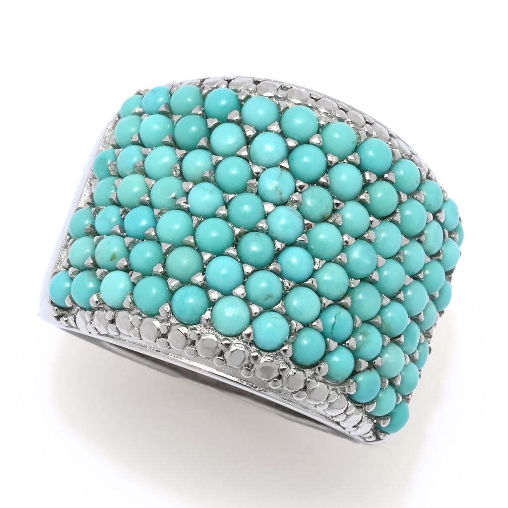 elemental-gems-platinum-plated-2mm-campitos-turquoise-pave-wide-band-ring