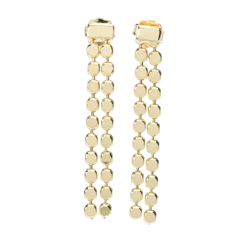 toscana-italiana-18k-gold-plated-double-row-polished-disc-dangle-earrings