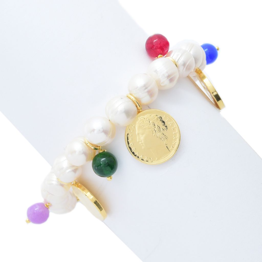 toscana-italiana-dyed-quartz-genuine-lira-coin-cultured-pearl-bracelet
