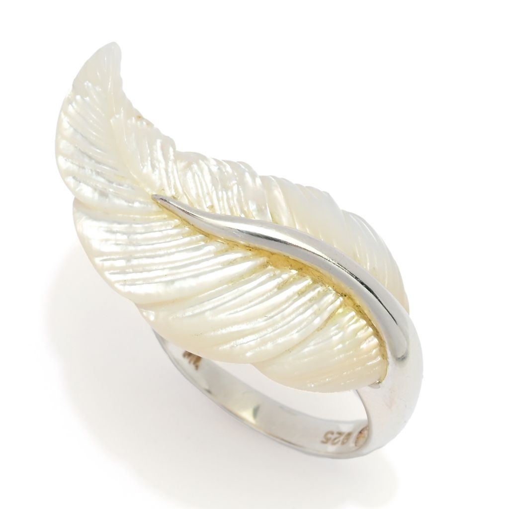 far-east-jewelry-sterling-silver-28x16mm-carved-mother-of-pearl-feather-ring