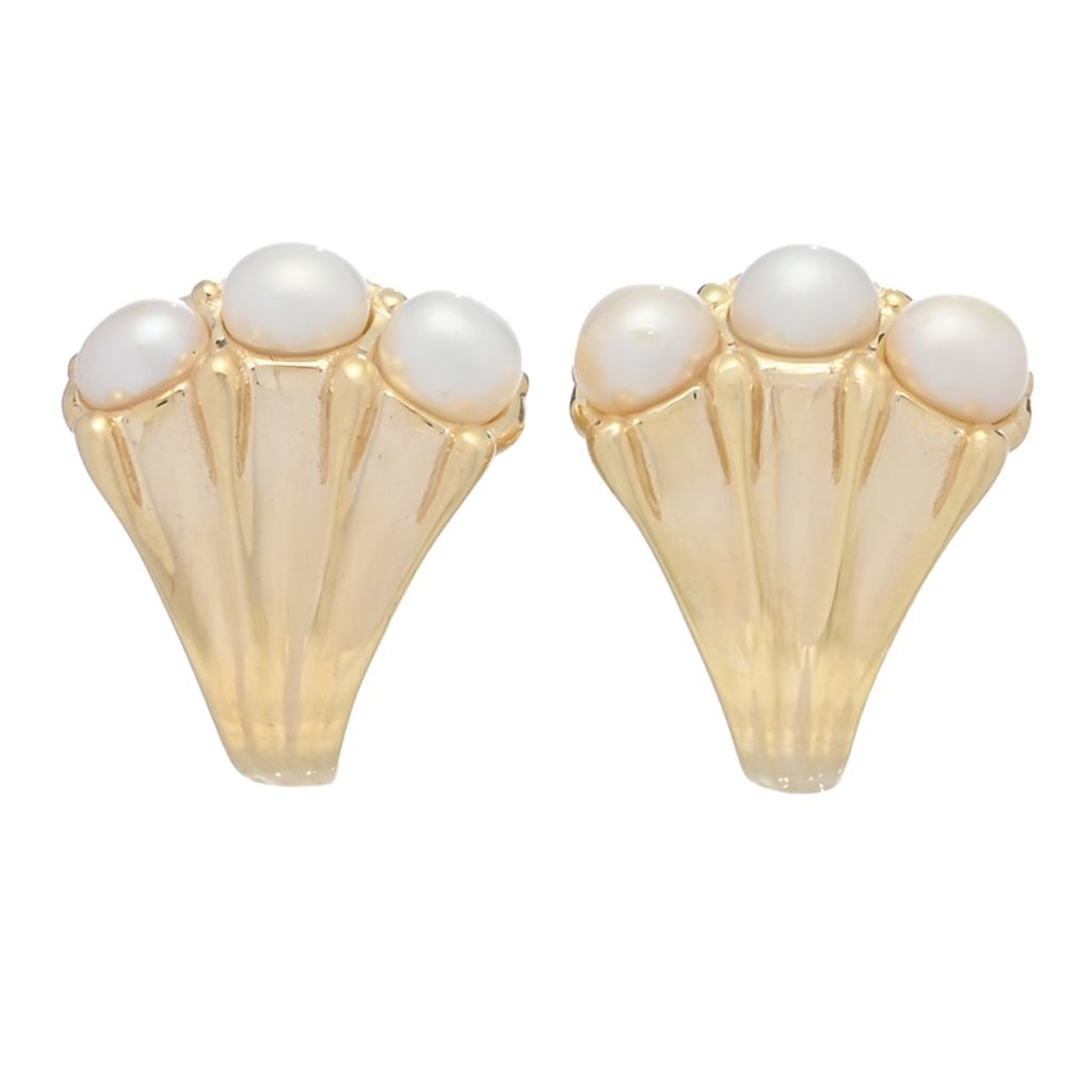 stefano-oro-14k-gold-morning-dew-cultured-pearl-j-hoop-earrings