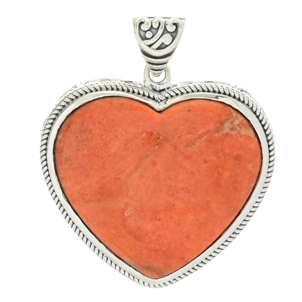 artisan-silver-by-samuel-b-25x22mm-heart-shape-apple-coral-pendant
