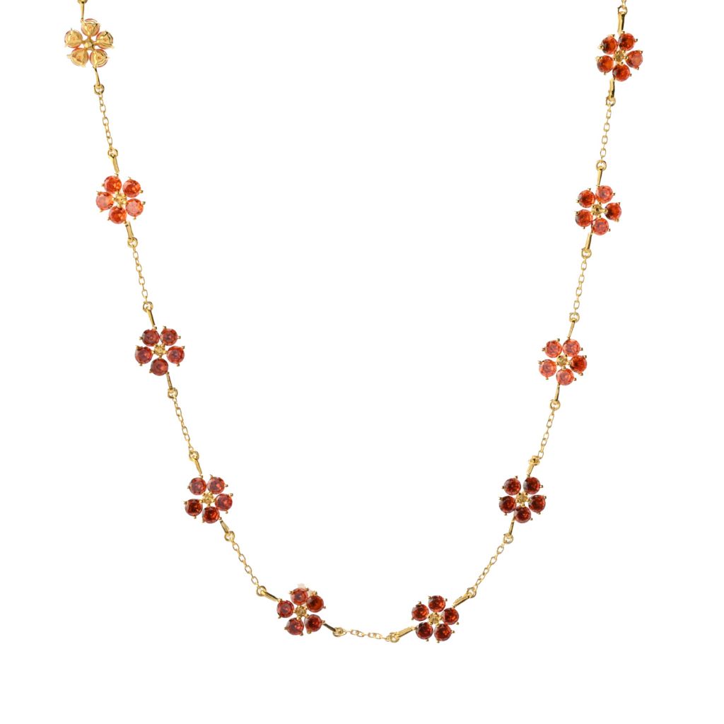 color-crush-simulated-gemstone-flower-cluster-necklace