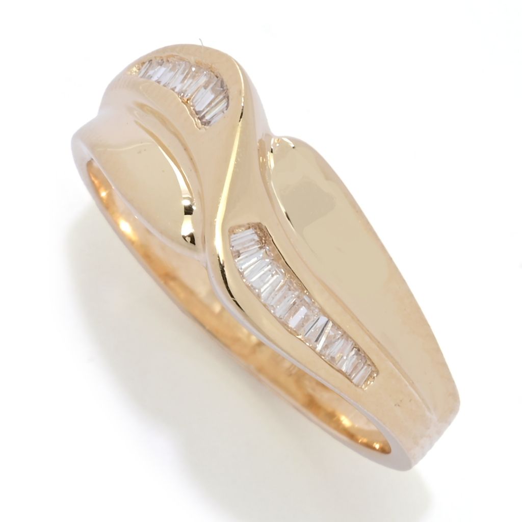 14k-gold-polished-0-25ctw-baguette-diamond-ring-3-8-grams