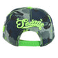 Seattle Seahawks Theme Football City Flat Bill Adjustable Helmet Bicolor Hat Cap