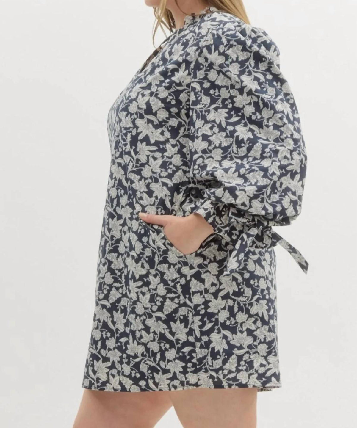 Entro - Block Print Dress