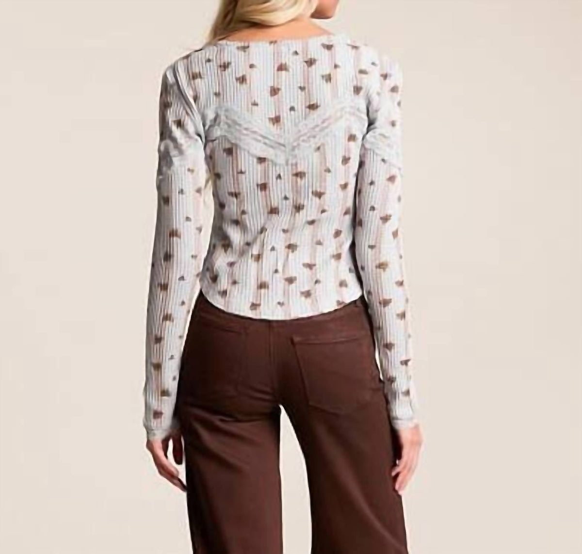 Free People - Lets Party Cardi Top