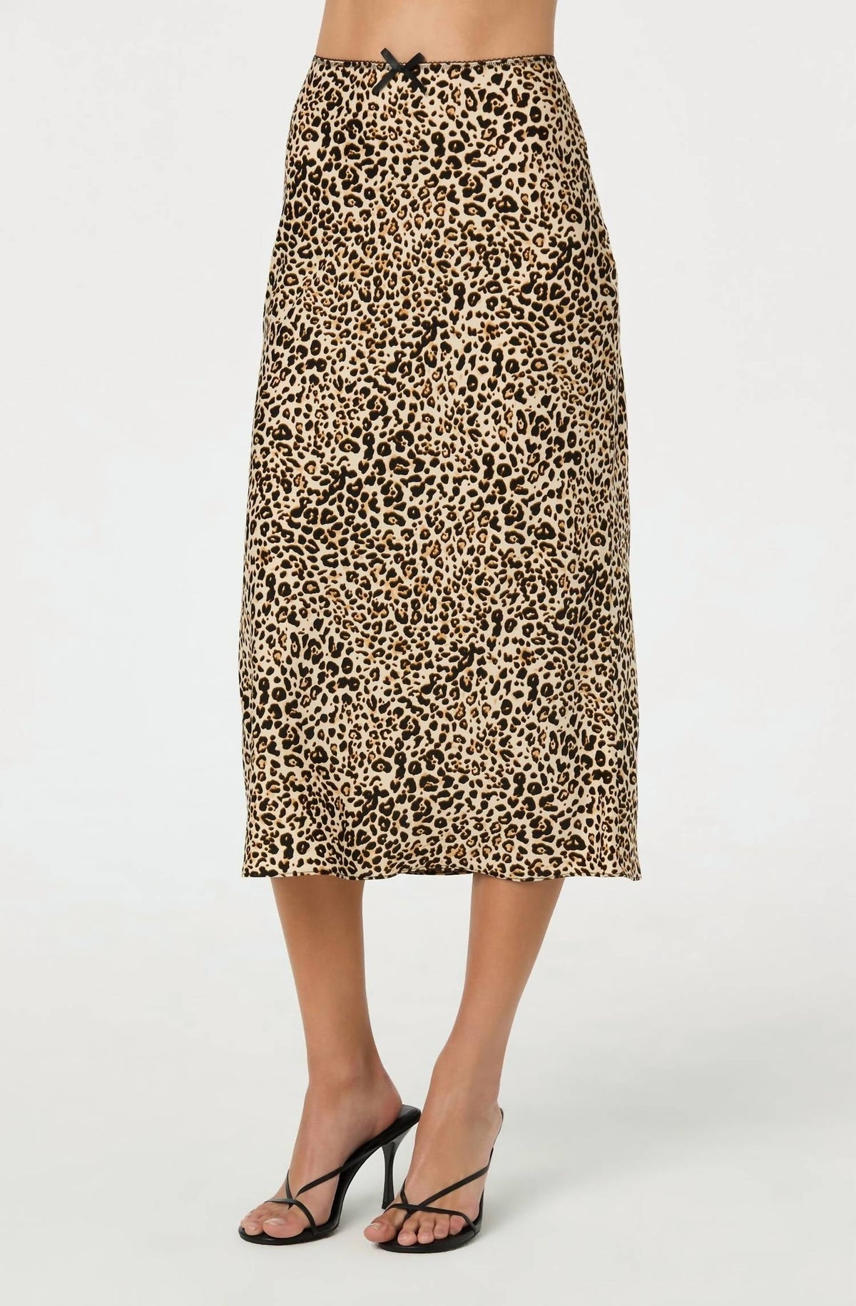 Astr - Satin Aline Skirt