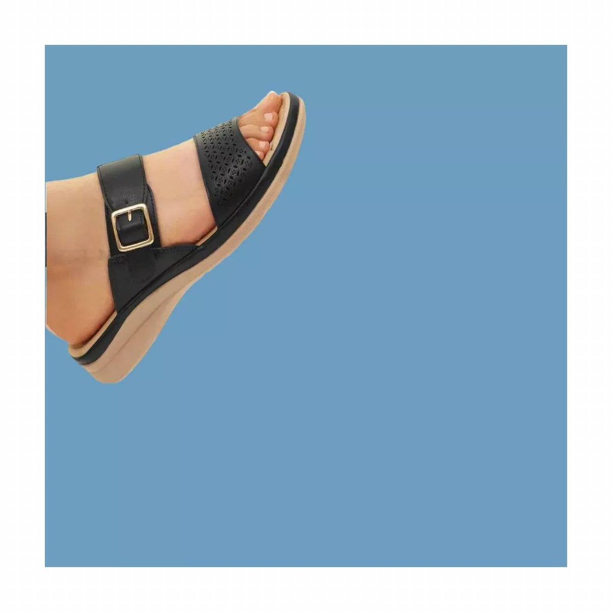 Andrea - Women's Comfort Padded Footbed Sandals