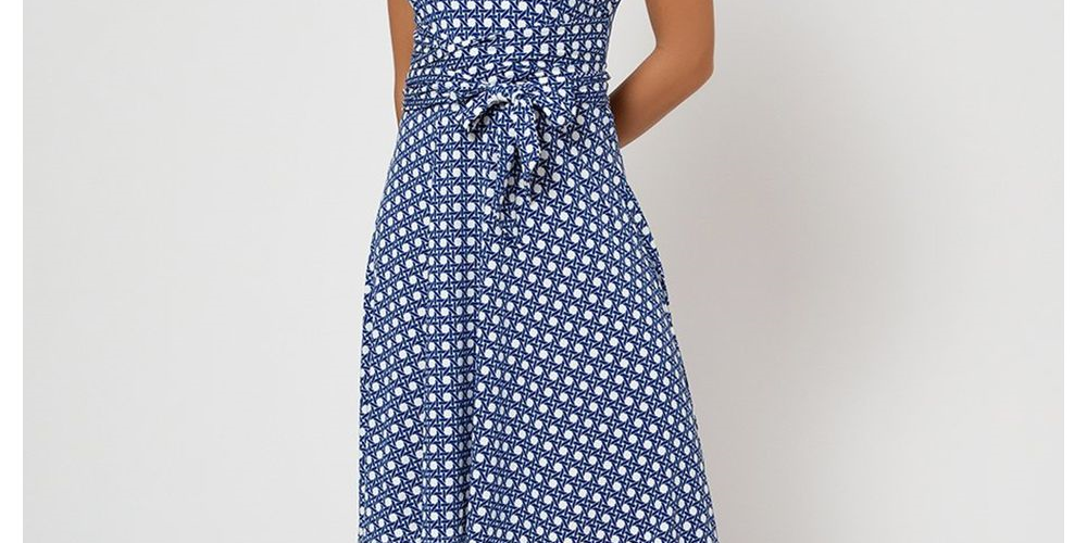 Leota Women's Brittany Dress Blue