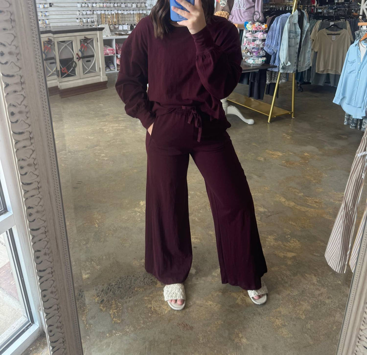 Rae Mode - Open Back Long Sleeve Top