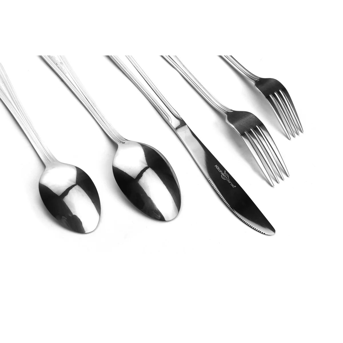 40 Piece Stainless Steel Silverware Set for 8
