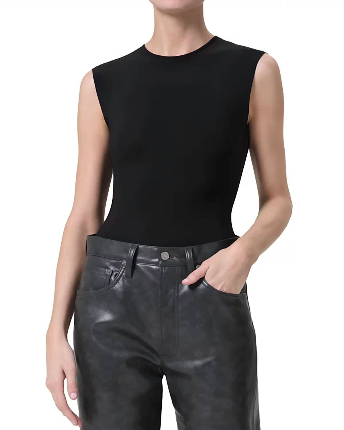 Agolde - Aura Sleeveless Bodysuit