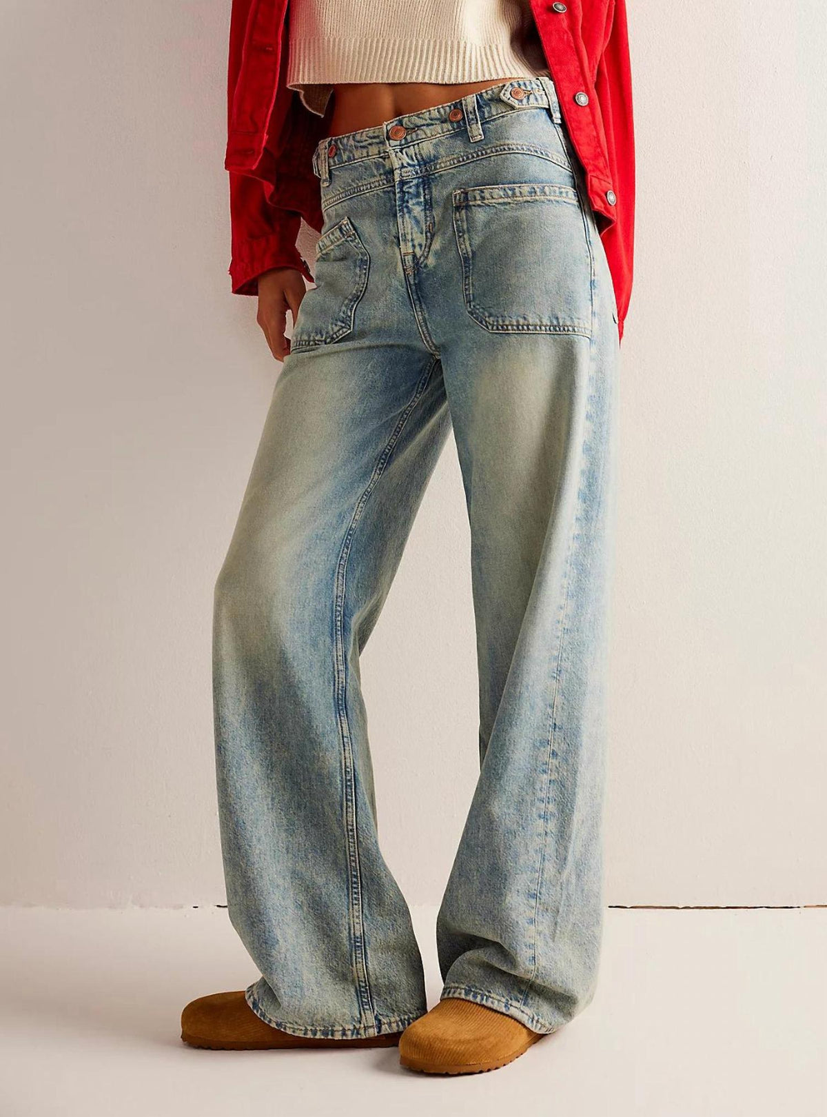 Free People - Palmer Cuffed Jean