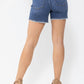 Judy Blue - Mid Length High Waist Jean Shorts