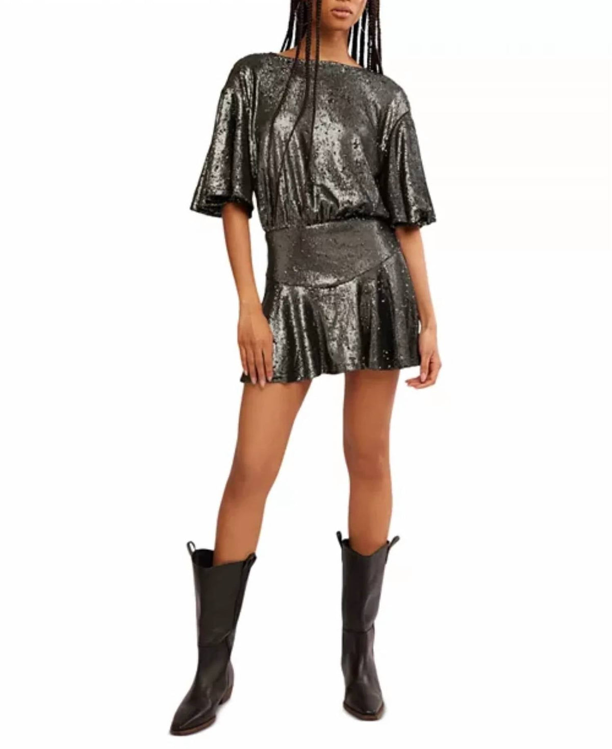 Free People - Sequin Manuka Mini Dress