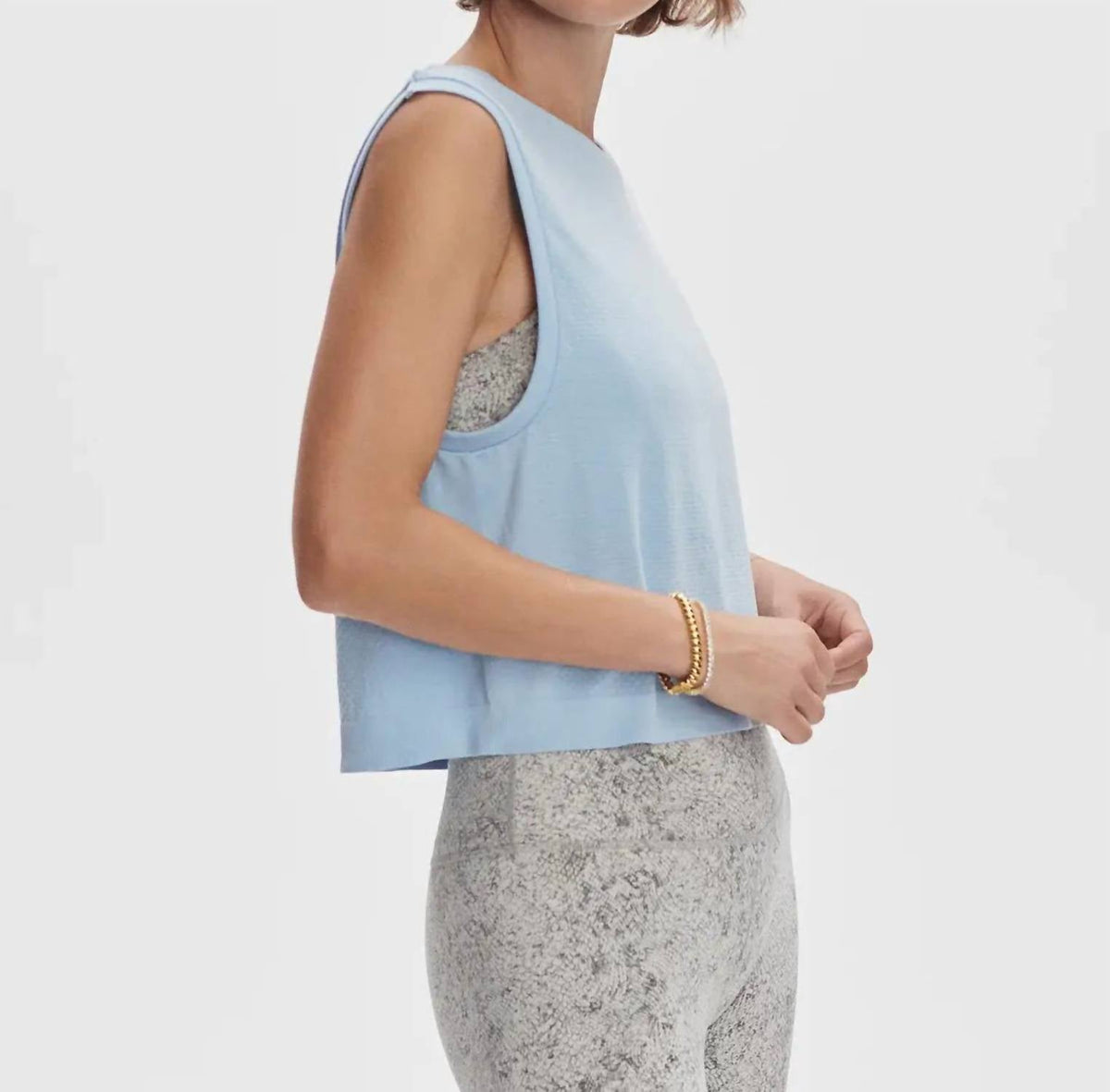 Varley - Page Seamless Crop Tank Top