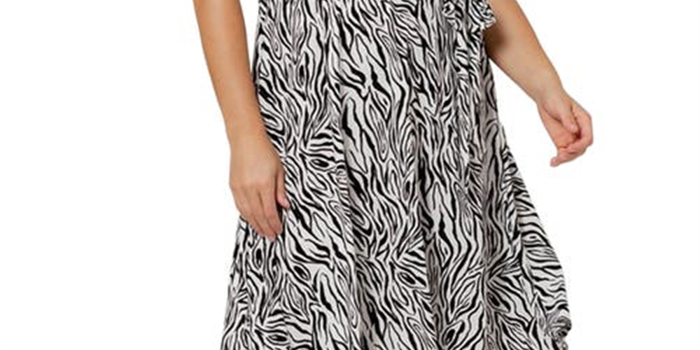 Leota Women's Perfect Wrap Midi Dress Black Size 3X