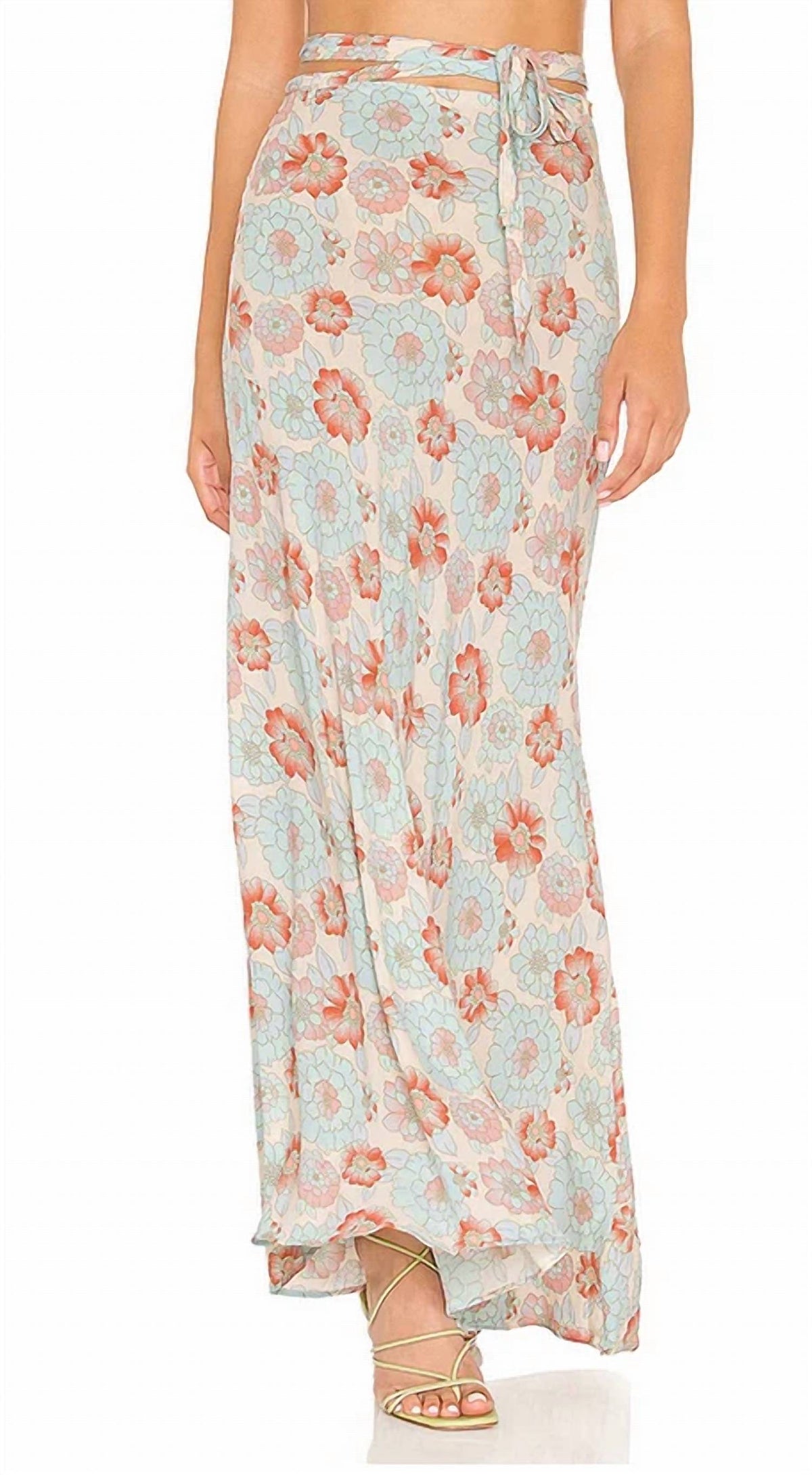 Free People - That's A Wrap Printed Maxi Dress