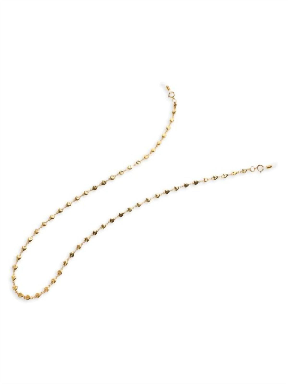 Lele Sadoughi - Women's Puffed Heart Mask & Eyeglass Chain