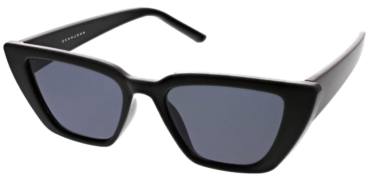 Sean John Sharp Cat Eye Sunglasses in Black Lord & Taylor