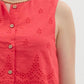 Entro - Eyelet Sleveless Top
