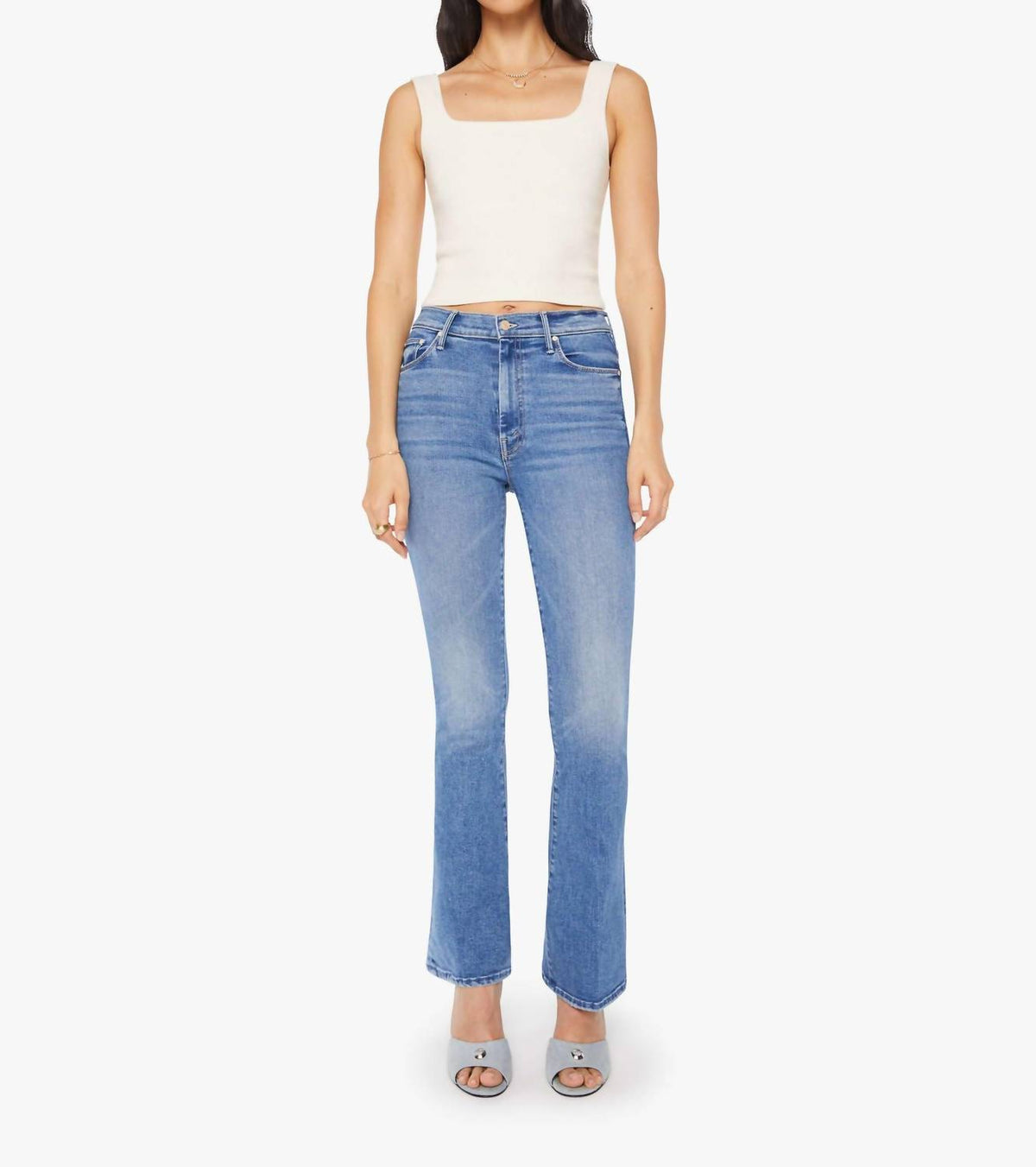 Mother - HIGH WAISTED WEEKENDER SKIMP JEANS