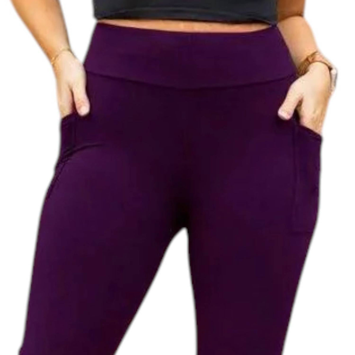 Julia Rose - Hailey Capri Leggings with Pockets