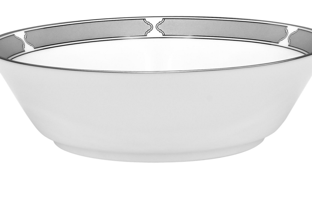 Noritake Eternal Palace Platinum Soup/Cereal Bowl Silver One Size