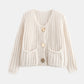 Button Down Long Sleeve Cardigan