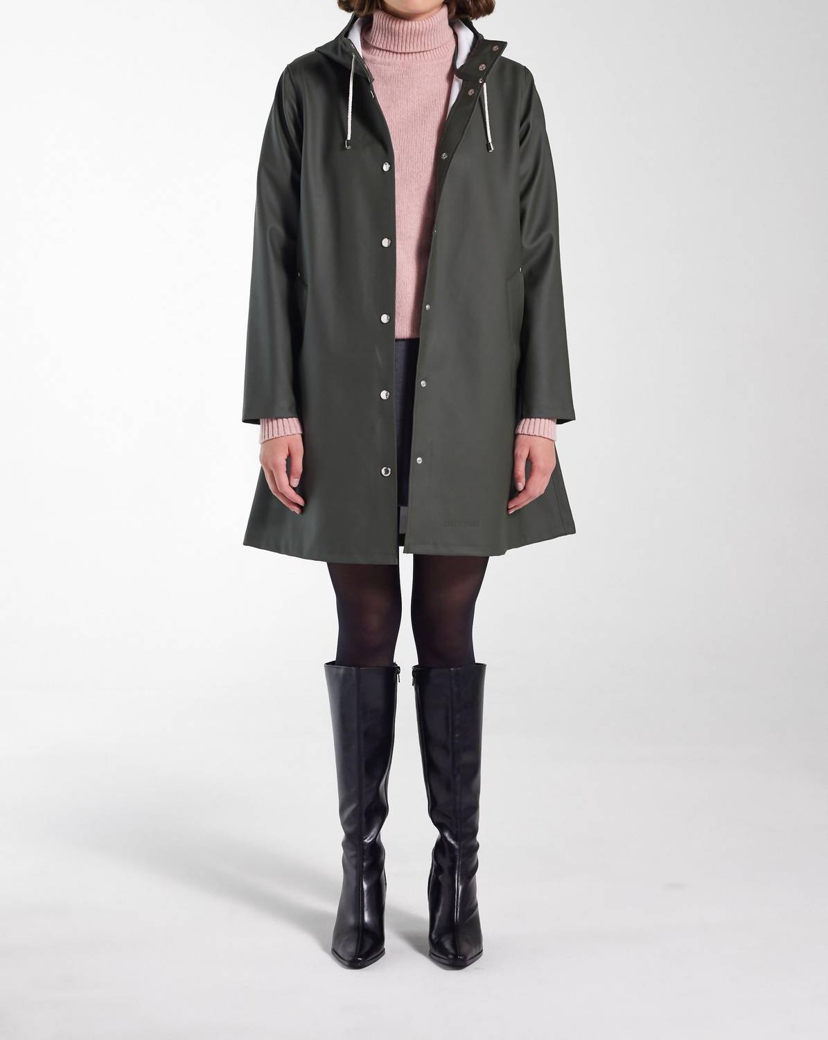 Stutterheim - Mosebacke Suede Raincoat Jacket