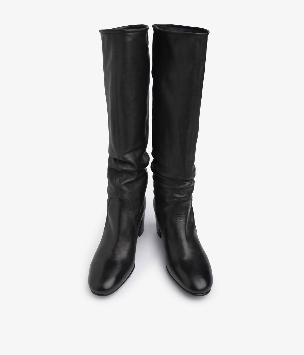 Pedro Garcia - Xantia Tall Midi Slouch Leather Boots