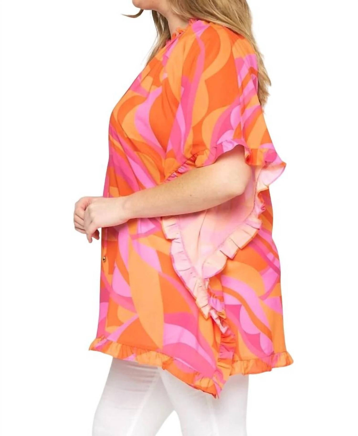 Entro - Kati Ruffles Tunic - Plus