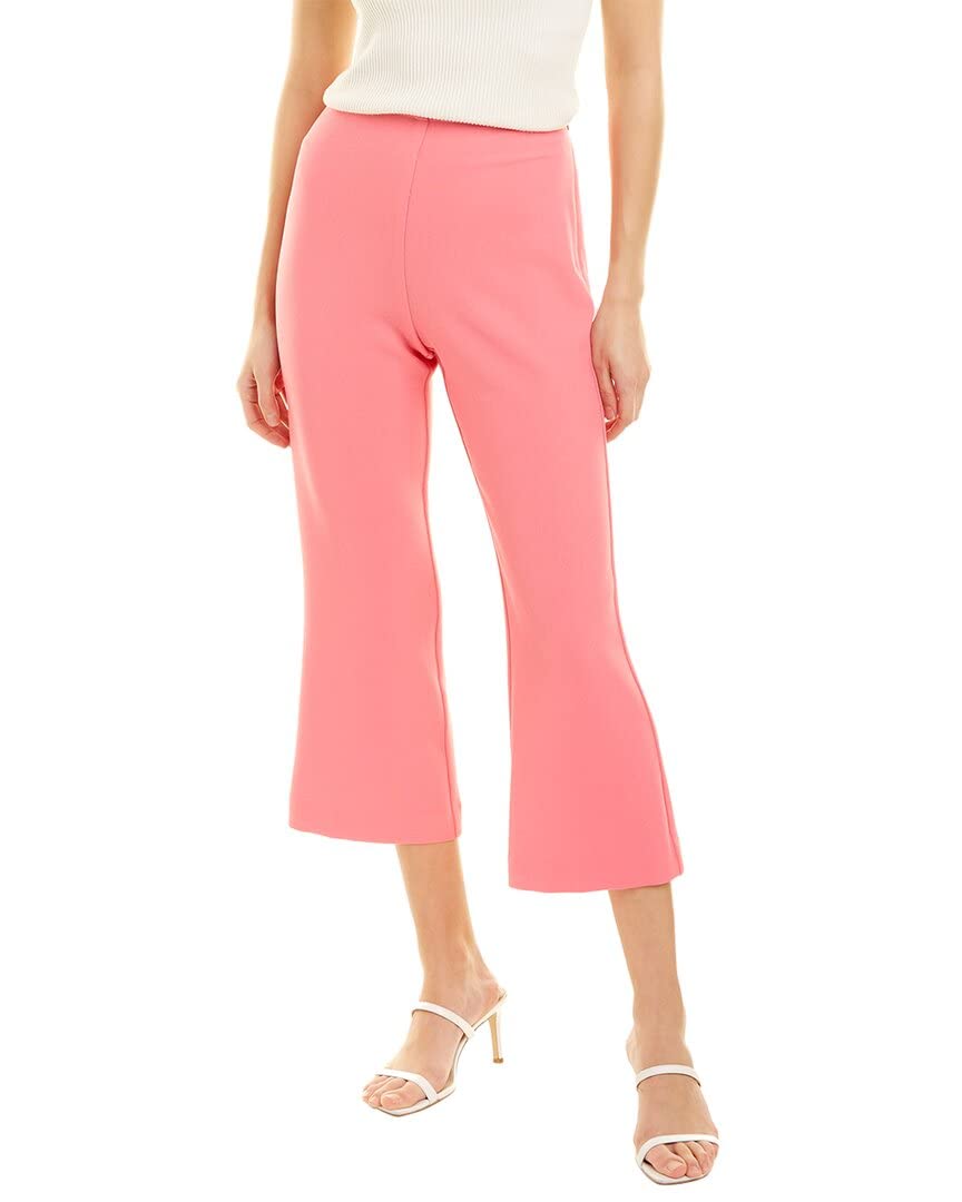 Trina Turk Women's Cropped Pant, Passion Fruit, 2
