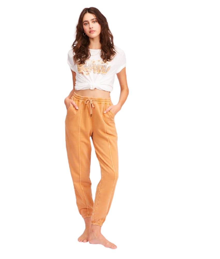 Billabong Women's Ideal Pant Sweatpant, Toffee, Small