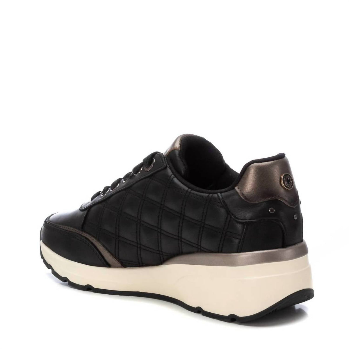 Xti - Women's Leather Trainer Sneakers