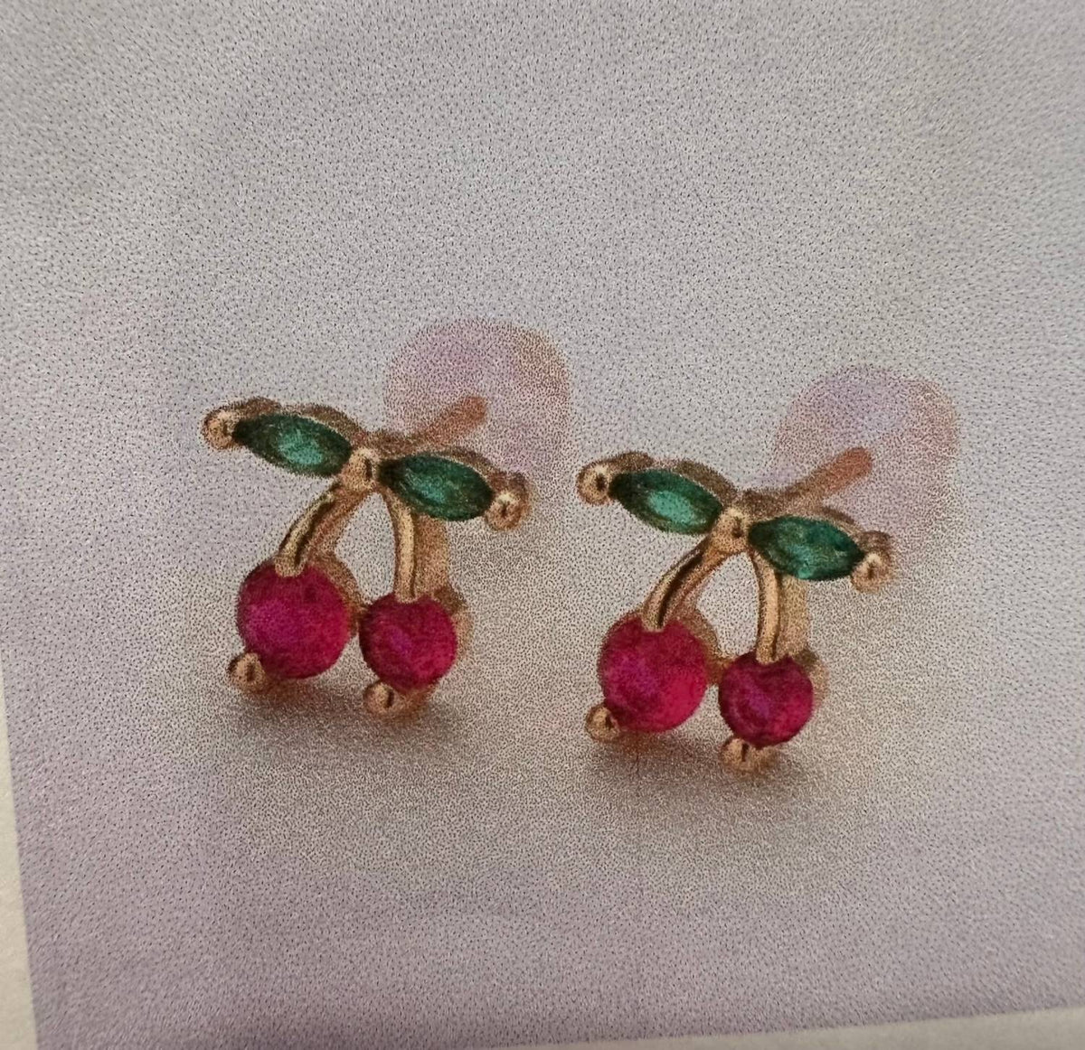Alexa Leigh - Women's Cherry Studs Earrings