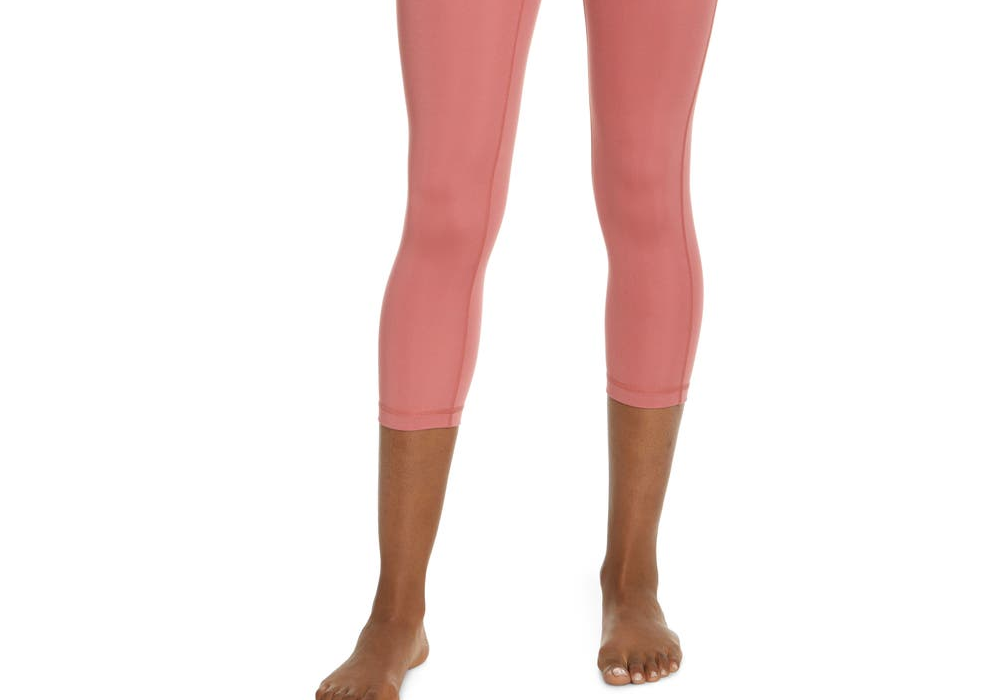 Zella Studio Lite Crop Leggings In Black At Nordstrom Size Small