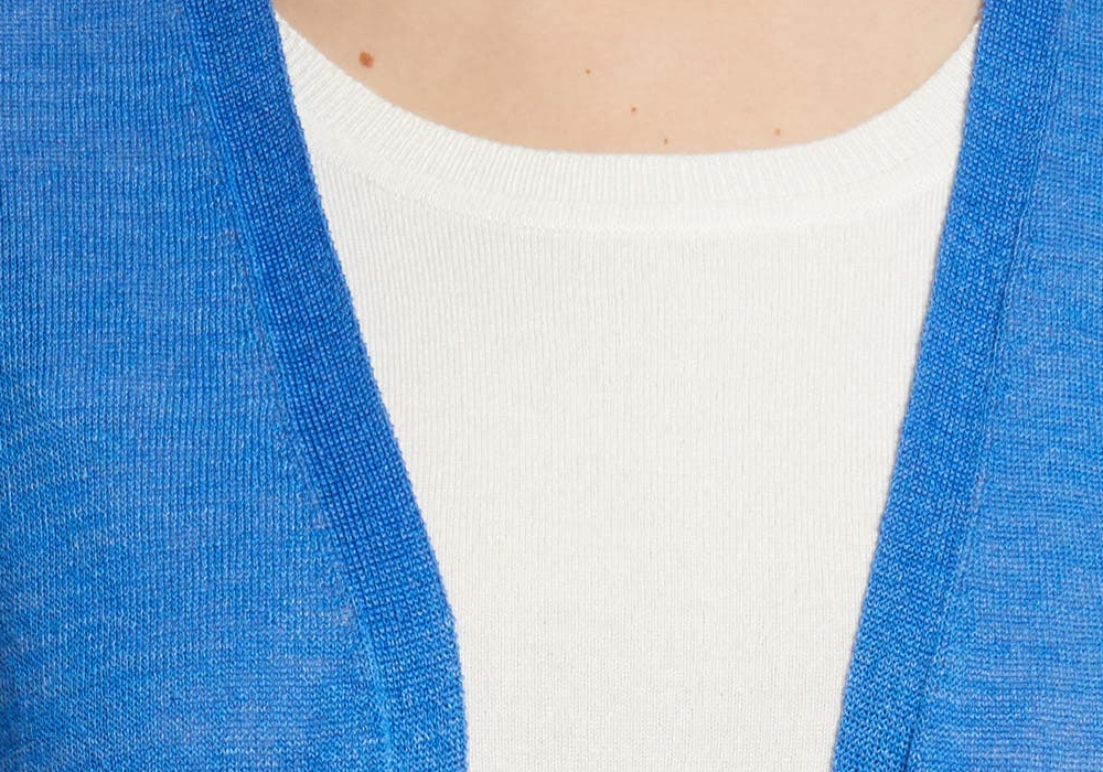 Blue Palace Halogen Side Slit Cardigan - Size Small