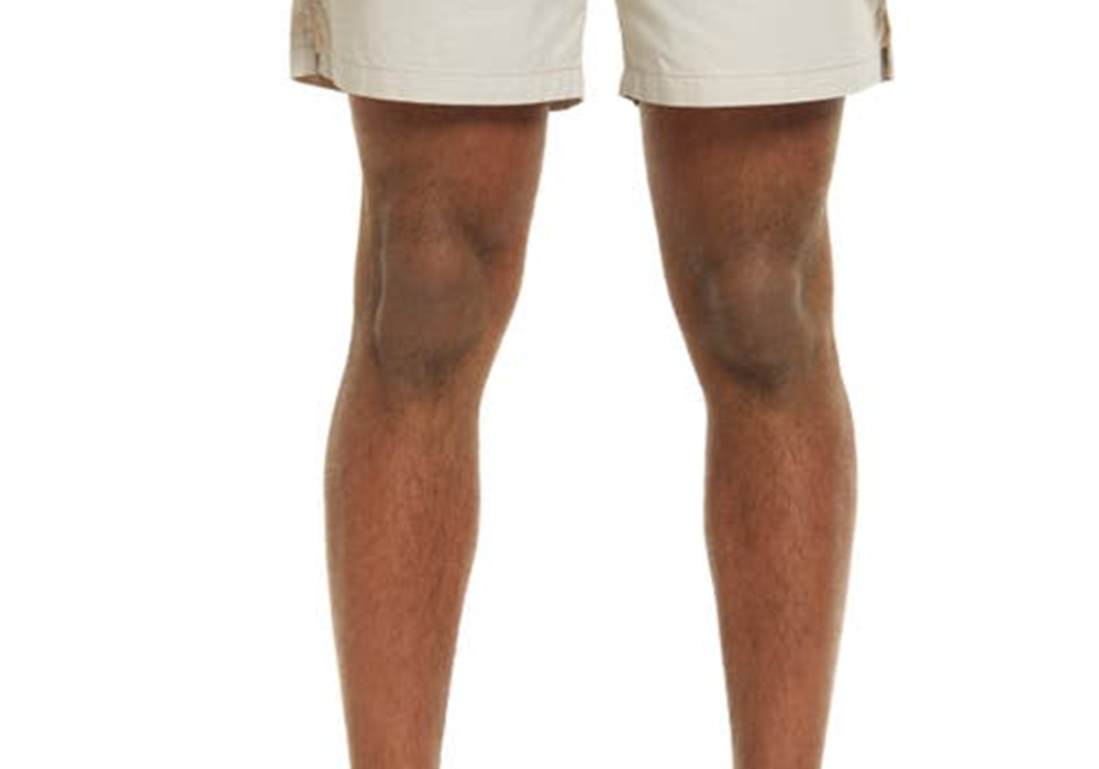 Bp. Elastic Waist Shorts In Grey Owl Size X-Large