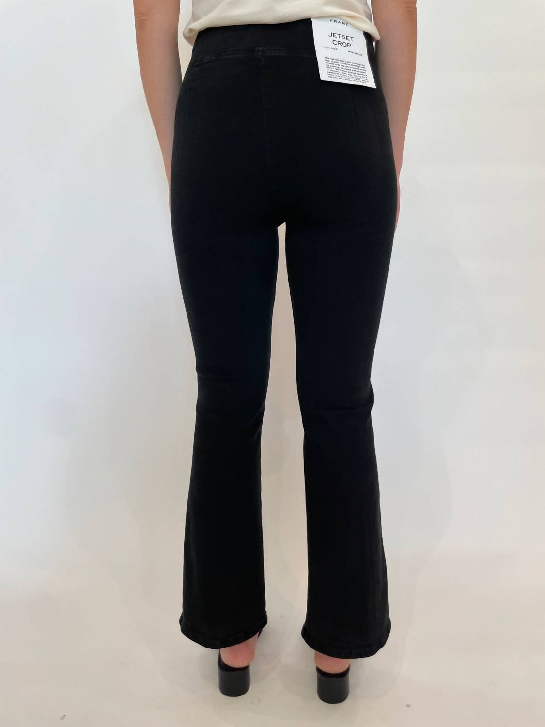 Frame - Jetset Crop Mini Boot Jeans