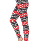 White Mark - Printed Leggings
