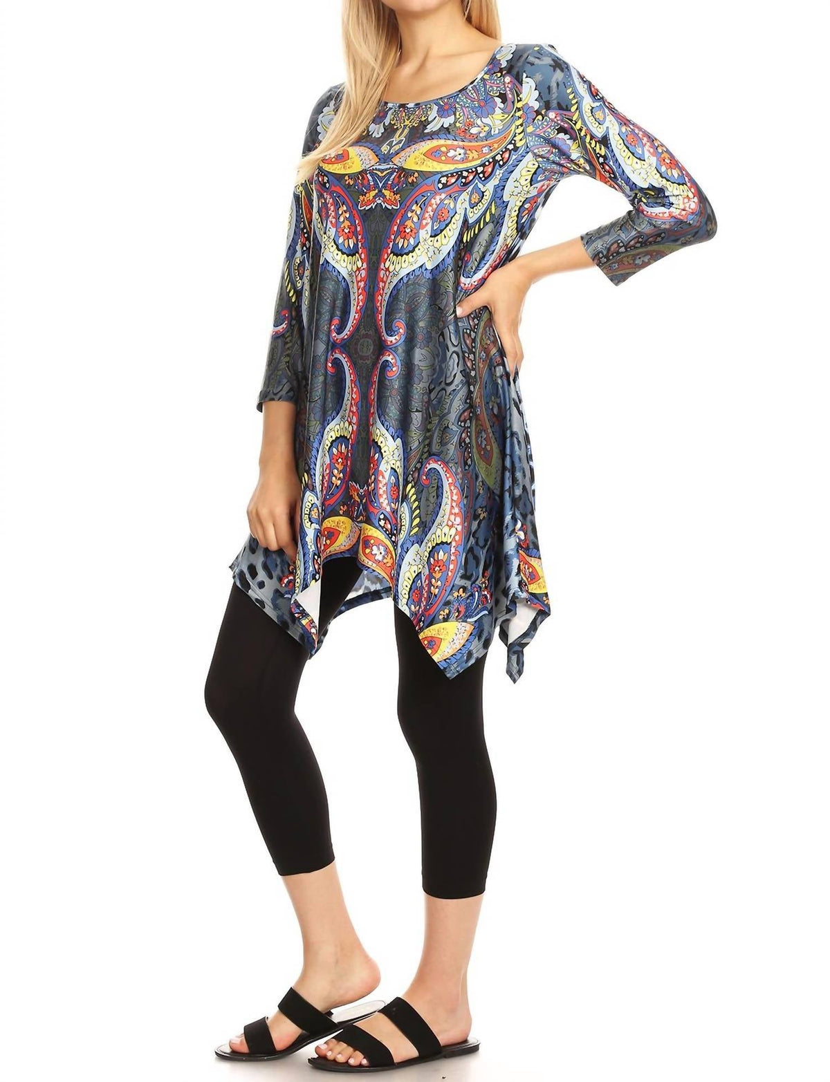 White Mark - Marlene Tunic Top