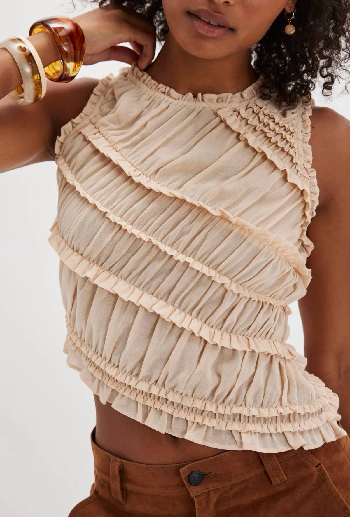 Free People - Smocked Top