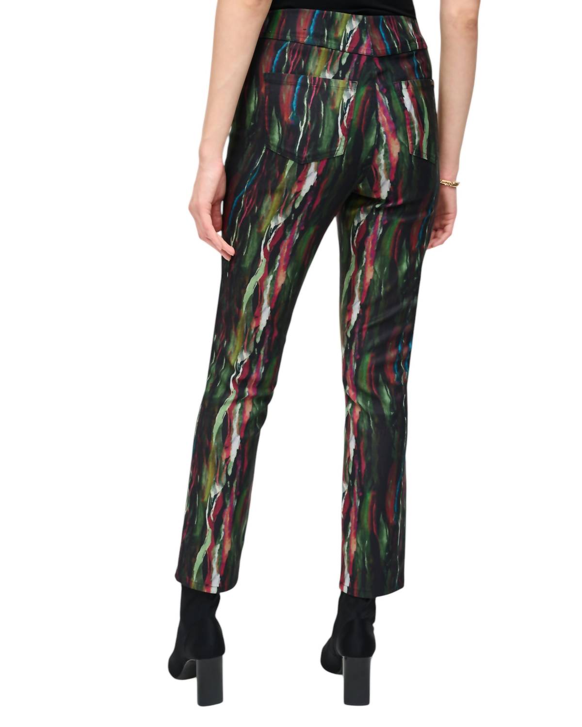 Joseph Ribkoff - Abstract Print Classic Pants