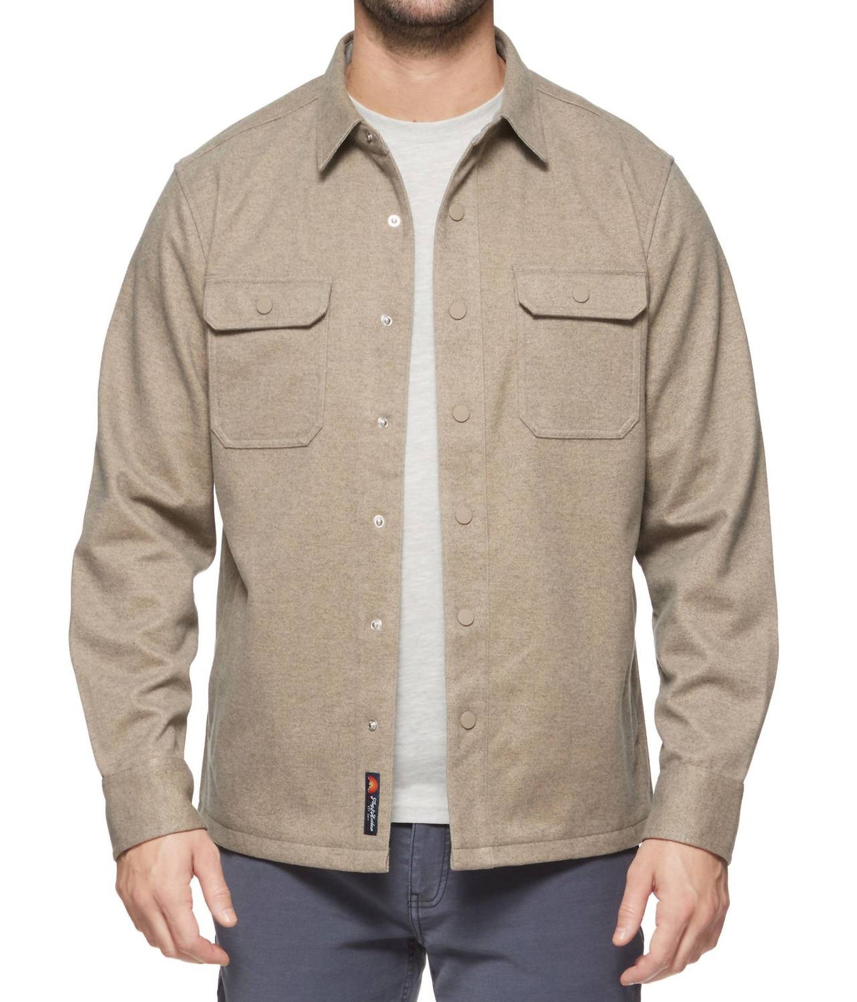 Flags & Anthem - Hamlin Stretch Twill Shirt Jacket