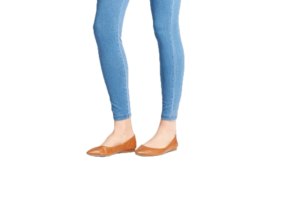 A New Day Light Blue High Waisted Jeggings for Women Size M