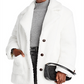 Aqua Women's Fleece Jacket White Size Medium